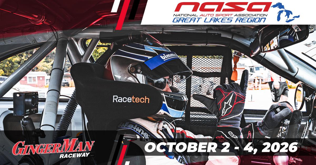 Gingerman Raceway - October 2nd - 4th, 2026 - #5248 | #DRIVENASA