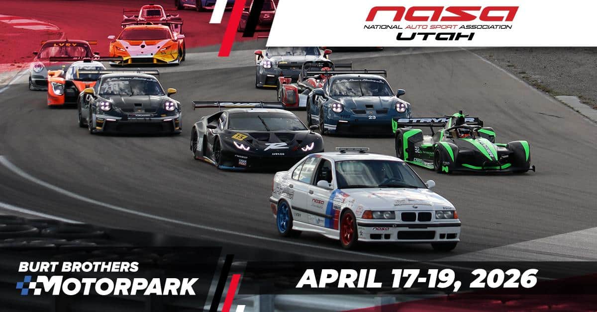 Nasa Utah Racing Burt Brothers Motorpark - April 17th - 19th, 2026 - #5399 | #DRIVENASA